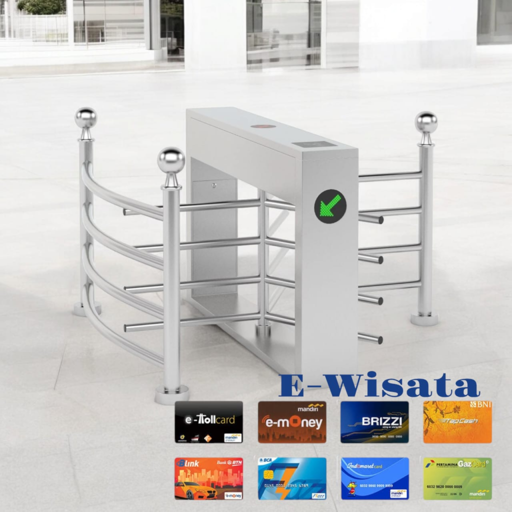 Jual, Sebagai Distributor Terbaik MSM Parking Melayani Instalasi SeIndonesia untuk Tripod Turnstile E-Wisata