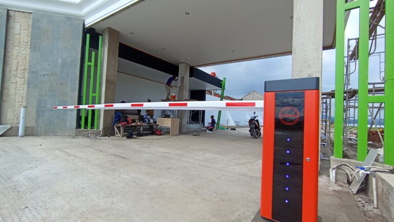 Pemasangan Palang Parkir Perumahan Almas 3 Bandung oleh MSM Parking