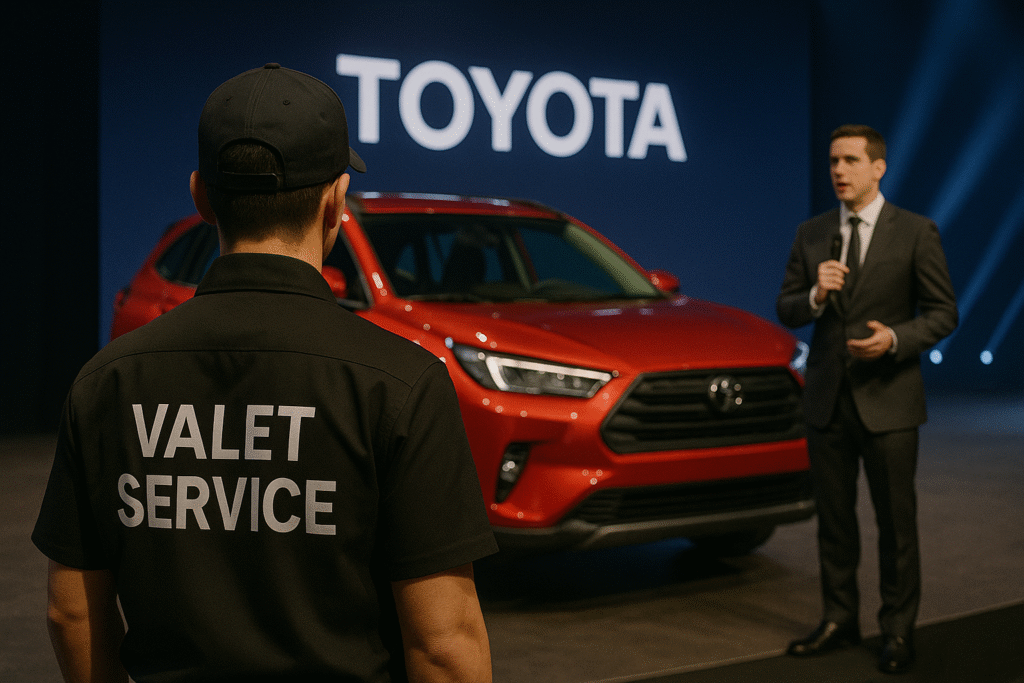 Valet Profesional PT MSM Tiga Matra Satria untuk Event