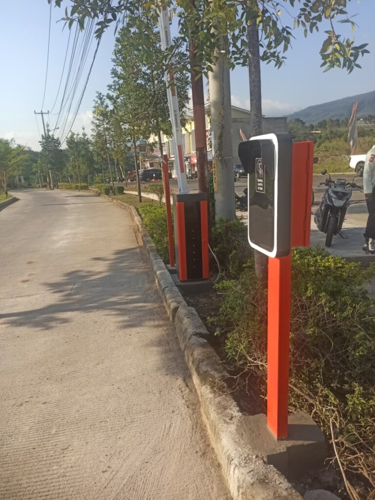 cara memilih palang parkir otomatis