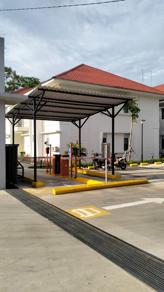 Pemasangan Palang Parkir Otomatis di Perumahan / Villa Indigo dan Movenpick – Bintan
