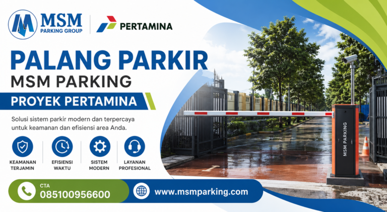 jasa pasang palang parkir MSM Parking