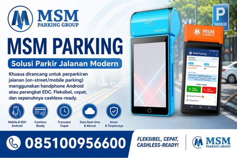 Digitalisasi Parkir Bahu Jalan