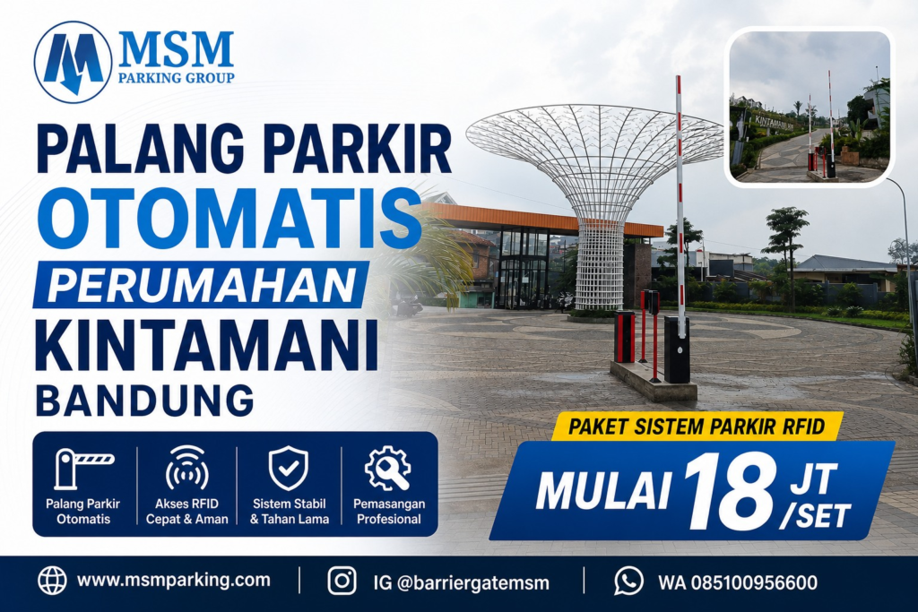 Palang Parkir Perumahan Otomatis di Bandung – Harga & Solusi Terbaik 2026