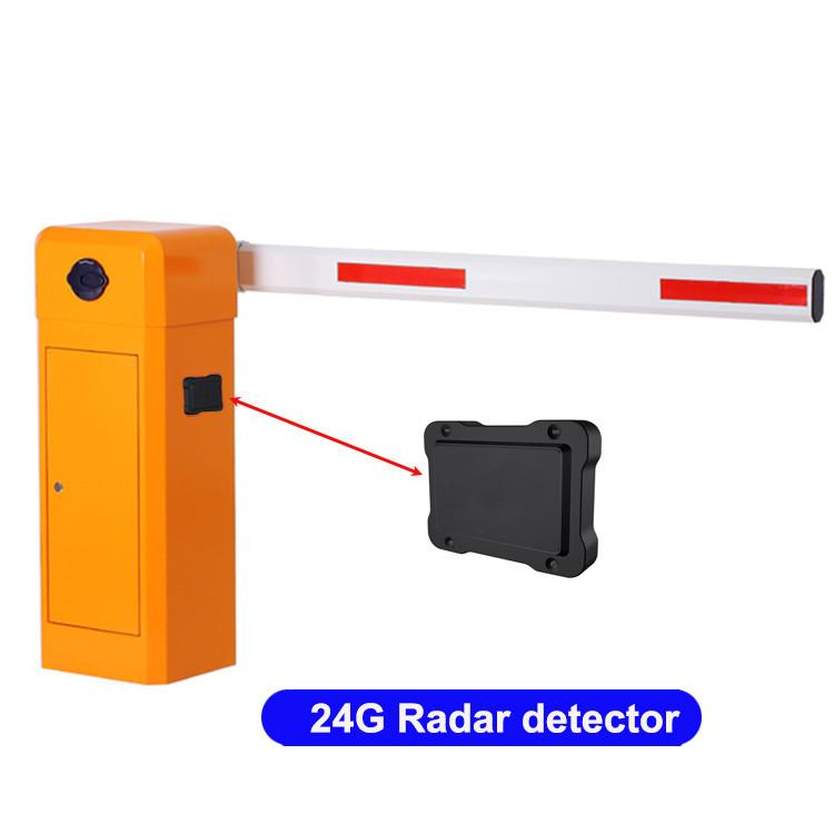 Radar Detector adalah sensor yang menggunakan gelombang microwave/radar untuk mendeteksi keberadaan kendaraan tanpa perlu menanam kabel di tanah.