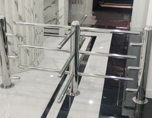 tripod turnstile, tripod gate, turnstile gate, tripod gate stainless, pintu tripod otomatis, gate akses pejalan kaki, pedestrian access gate, access control gate, tripod turnstile RFID, tripod turnstile Jakarta, jual tripod turnstile, pemasangan tripod turnstile