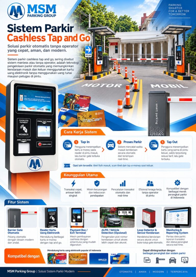 Cashless Tap-and-Go Parking System