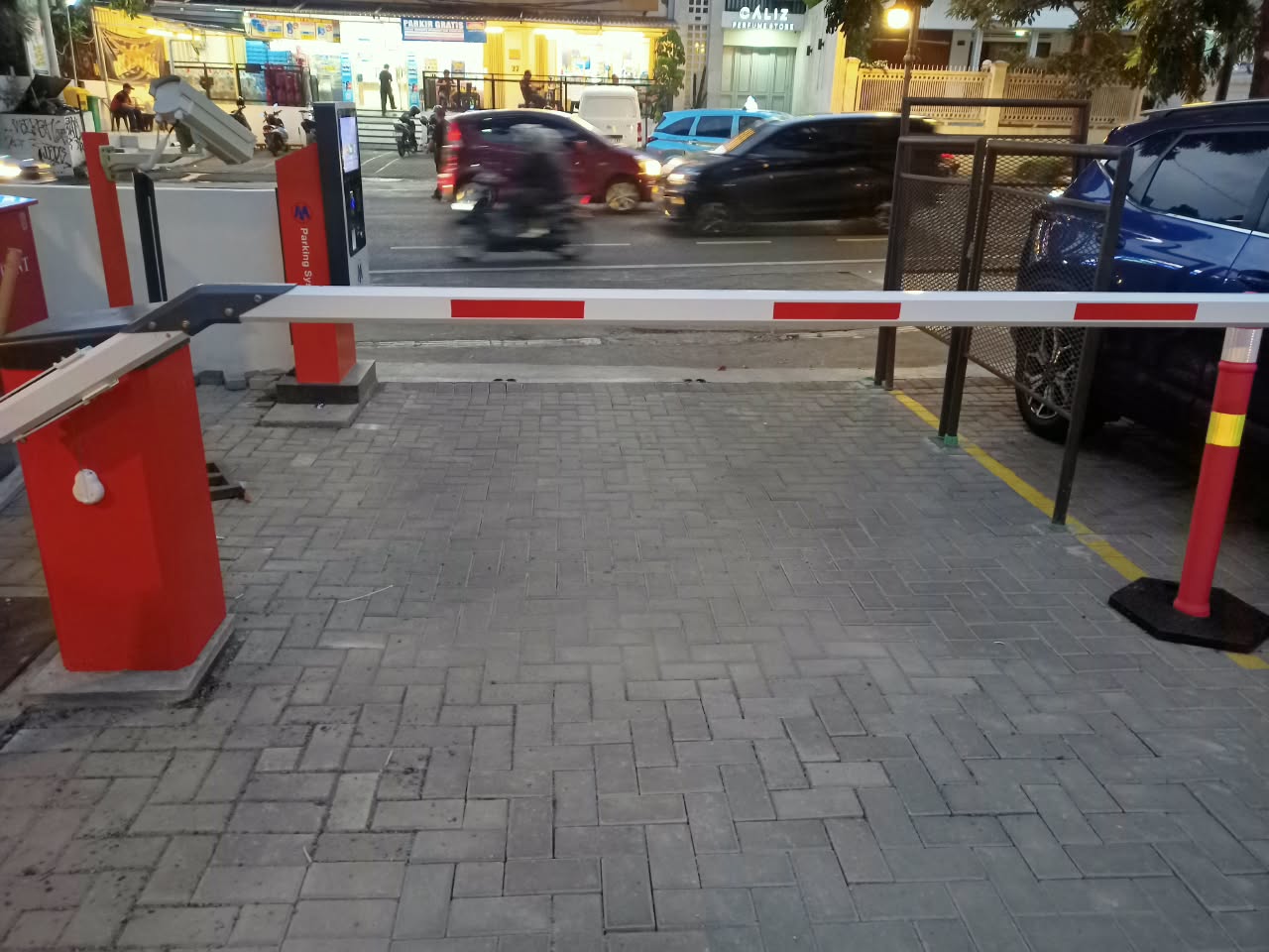 sistem palang parkir
